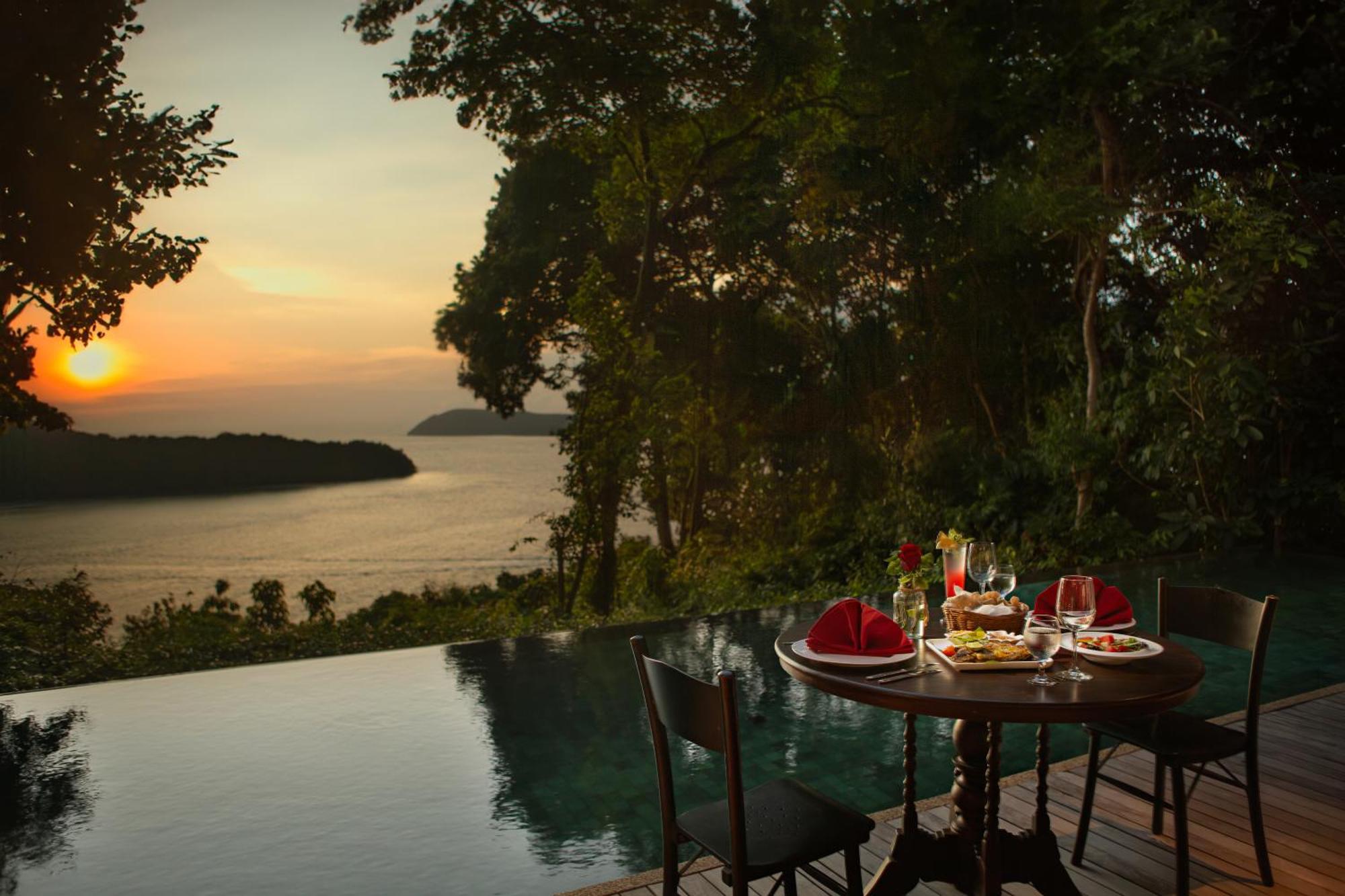 Ambong Pool Villas - Private Pool Pantai Cenang  Kültér fotó
