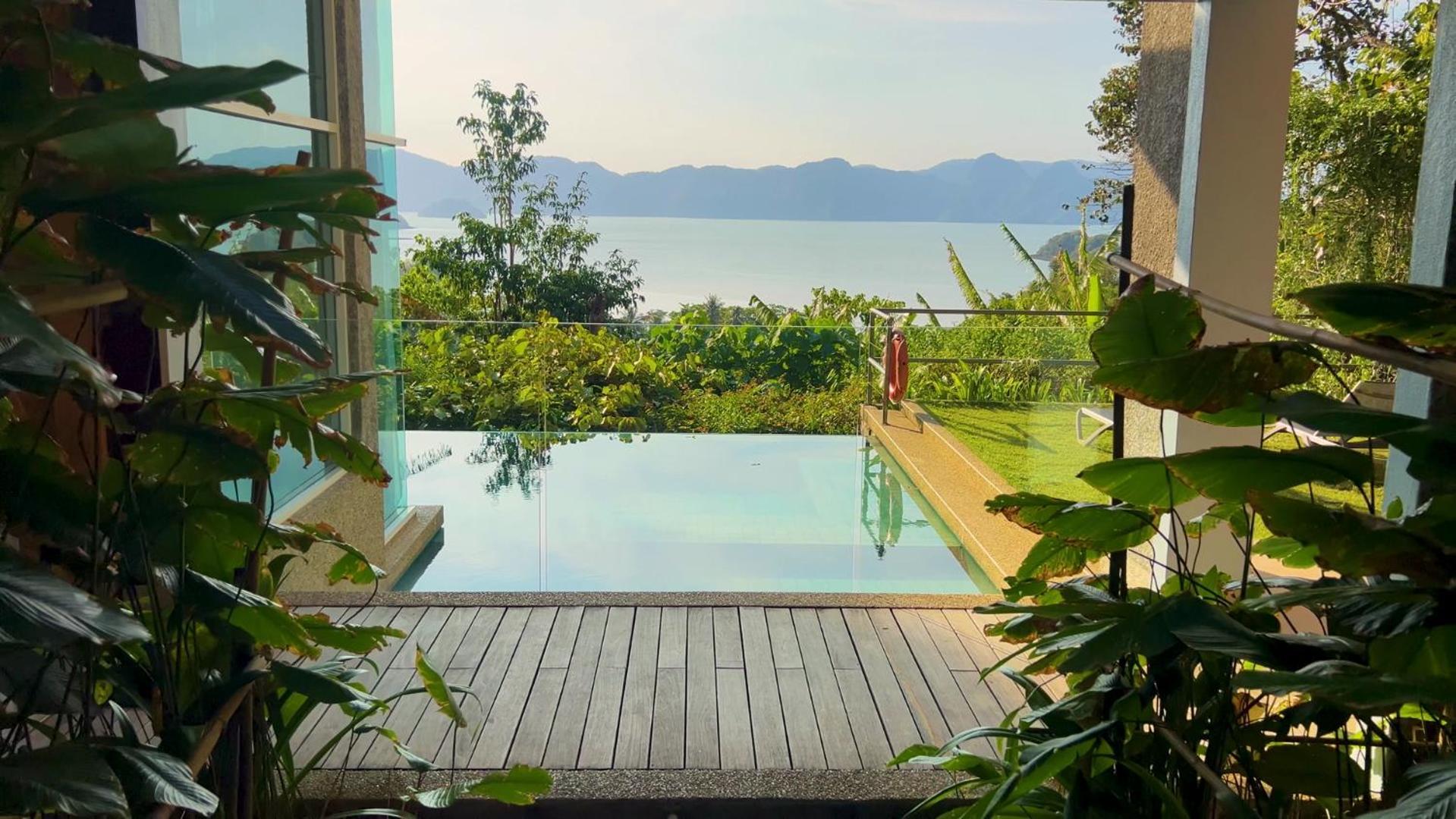 Ambong Pool Villas - Private Pool Pantai Cenang  Kültér fotó